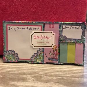 Lily Pulitzer Sticky Note Set